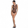 PASSION - BODY DE MUJER BS086 NEGRO TALLA ÚNICA