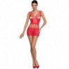 PASIÓN - BODY ROJO PARA MUJER BS090 TALLA ÚNICA