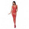 PASSION WOMAN BS069 BODYSTOCKING ROJO TALLA UNICA