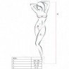 PASSION WOMAN BS031 BODYSTOCKING NEGRO TALLA UNICA