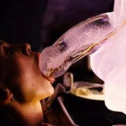 JUEGA CONMIGO - MOLDE DE TOBOGÁN DE HIELO CON FORMA DE PENE GIGANTE