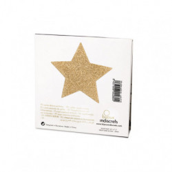 BIJOUX INDISCRETS - CUBREPEZONES FLASH CON ESTRELLA DORADA