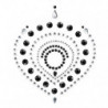 BIJOUX INDISCRETS - NEGRO Y PLATA EXTRAVAGANTES