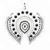 JOYERÍA - NEGRO Y PLATA EXTRAVAGANTES