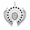 BIJOUX INDISCRETS - NEGRO Y PLATA EXTRAVAGANTES