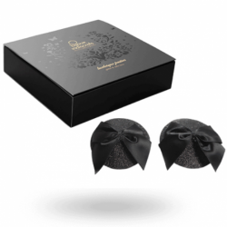 BIJOUX INDISCRETS - CUBREPEZONES BRILLANTES BURLESQUE CON LAZO
