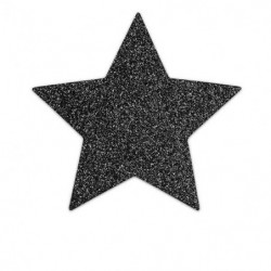 BIJOUX INDISCRETS - TAPAS PARA PEZONES CON ESTRELLA NEGRA FLASH
