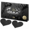 BIJOUX INDISCRETS - CORTES DE PEZONES CON FORMA DE CORAZÓN NEGRO FLASH