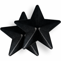 COQUETTE CHIC DESIRE - CUBREPEZONES BLACK STARS