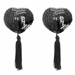 COQUETTE CHIC DESIRE - CUBREPEZONES NEGROS
