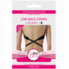 BYE-BRA - ADAPTADOR DE SUJETADOR CON ESPALDA ABIERTA, BLANCO Y NEGRO