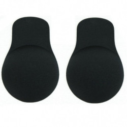 BYE-BRA - SUJETADOR PUSH-UP DE TELA NEGRA TALLA XL