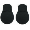 BYE-BRA - SUJETADOR PUSH-UP DE TELA NEGRA TALLA XL