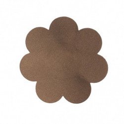 BYE-BRA - CINTA CORPORAL 5 M X 6,5 CM + 3 PARES DE PROTECTORES DE PEZONES MARRONES
