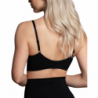 BYE-BRA - SUJETADOR DE CONTROL MEDIO SIN COSTURAS NEGRO TALLA L