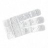BYE-BRA - EXTENSORES DE CONTORNO FLEXIBLES 3 GANCHOS 3 UNIDADES