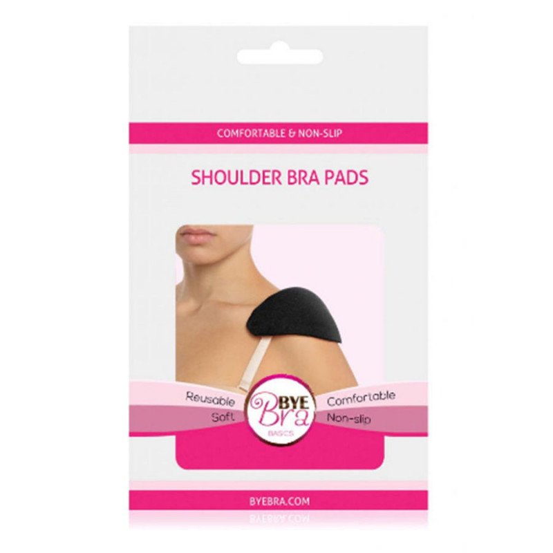 BYE-BRA - PROTECTORES DE HOMBRO NEGROS