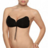 BYE-BRA - SUJETADOR PUSH-UP NEGRO CON LACE-IT, COPA D
