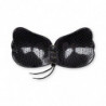 BYE-BRA - SUJETADOR PUSH-UP NEGRO CON LACE-IT, COPA D