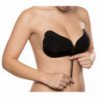 BYE-BRA - SUJETADOR PUSH-UP NEGRO CON LACE-IT, COPA D