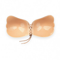BYE-BRA - SUJETADOR PUSH-UP CON LACE-IT, COLOR BEIGE, COPA B