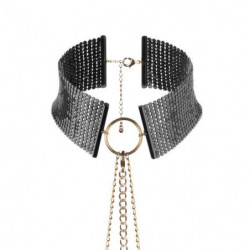BIJOUX INDISCRETS - COLLAR METÁLICO NEGRO DESEO