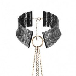 JOYERÍA - COLLAR METÁLICO NEGRO DESEO