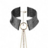 BIJOUX INDISCRETS - COLLAR METÁLICO NEGRO DESEO