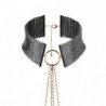 JOYERÍA - COLLAR METÁLICO NEGRO DESEO