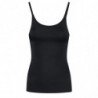 BYE-BRA - CAMISETA INVISIBLE DE CONTROL DE LIGEREZA NEGRA TALLA S