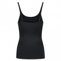 BYE-BRA - CAMISETA INVISIBLE DE CONTROL DE LIGEREZA NEGRA TALLA S