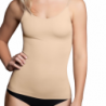 BYE-BRA - CAMISETA DE CONTROL LIGERO INVISIBLE BEIGE TALLA XL