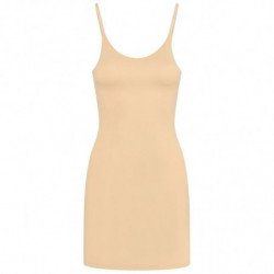 BYE-BRA - VESTIDO INDIVIDUAL INVISIBLE BEIGE TALLA L