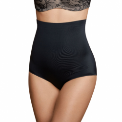 BYE-BRA - FAJA SIN COSTURAS ESTILO BRAGUITAS NEGRAS TALLA XL