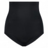 BYE-BRA - FAJA SIN COSTURAS ESTILO BRAGUITAS NEGRAS TALLA L