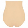 BYE-BRA - FAJA SIN COSTURAS ESTILO BRAGUITAS BEIGE TALLA L