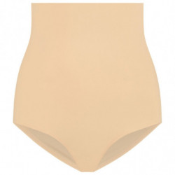 BYE-BRA - FAJA SIN COSTURAS ESTILO BRAGUITAS BEIGE TALLA L