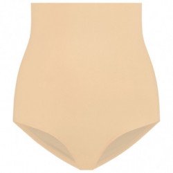 BYE-BRA - FAJA SIN COSTURAS ESTILO BRAGUITAS BEIGE TALLA L