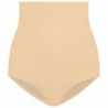 BYE-BRA - FAJA SIN COSTURAS ESTILO BRAGUITAS BEIGE TALLA L