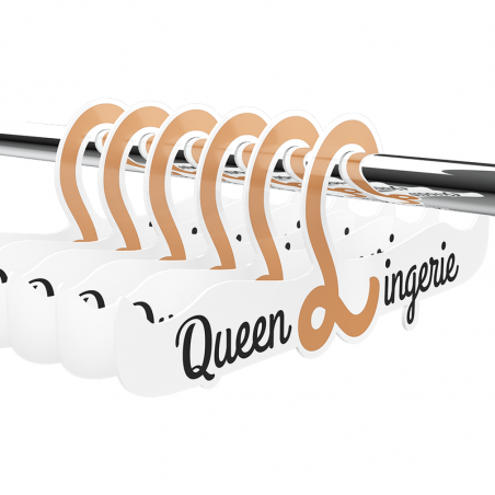 QUEEN LINGERIE PERCHA PARA LENCERIA 27.5 CM (1 Unidad)