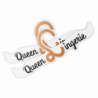 PERCHA PARA LENCERÍA QUEEN - 27,5 CM, 1 UNIDAD