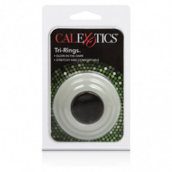 CALEXOTICS - ANILLOS TRIPLE QUE BRILLAN EN LA OSCURIDAD