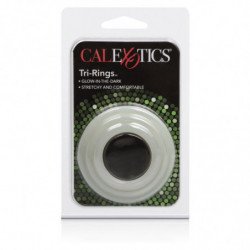 CALEXOTICS - ANILLOS TRIPLE QUE BRILLAN EN LA OSCURIDAD