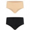 BYE-BRA - PAQUETE DE 2 BRAGUITAS SIN COSTURAS TALLA XL