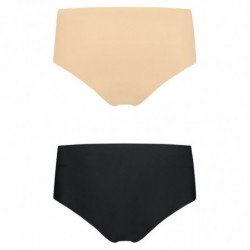 BYE-BRA - PAQUETE DE 2 BRAGUITAS SIN COSTURAS TALLA L
