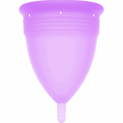 STERCUP COPA MENSTRUAL FDA SILICONE  TALLA L LILA