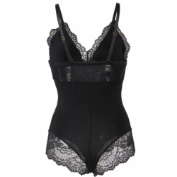 QUEEN LINGERIE TEDDY DE ENCAJES PLUS SIZE