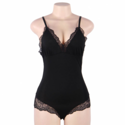 QUEEN LINGERIE TEDDY DE ENCAJES L/XL