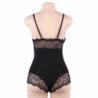 QUEEN LINGERIE TEDDY DE ENCAJES L/XL