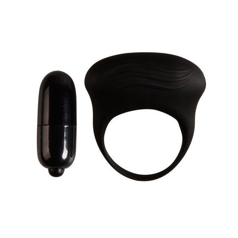 PRETTY LOVE - ANILLO VIBRADOR BERTRAM BLACK